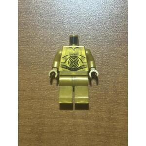 LEGO C-3PO Minifigure Star Wars Gold Torso Gold Legs No Head